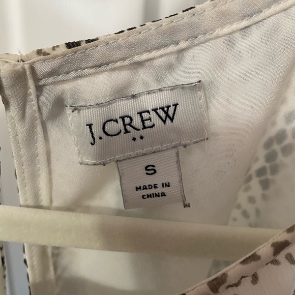 J.Crew, snakeskin print dress, size Sm - Picture 3 of 3